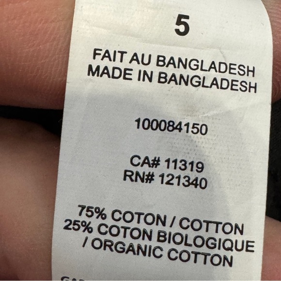 Garage Denim Women’s 5 27W Washed Black Mom Jeans High Rise Tapered - Picture 7 of 8